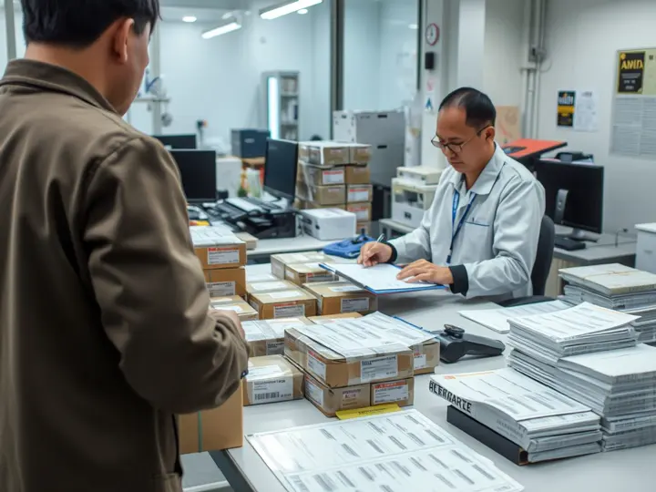 分拨后质量检查与包装复核