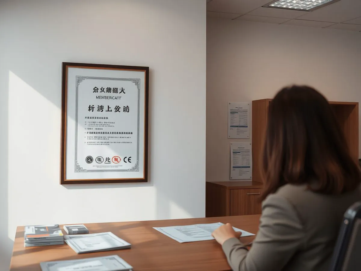 冠鑫中国物流与采购联合会会员资质证书展示