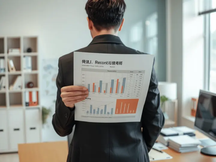 客户查看月度对账报告